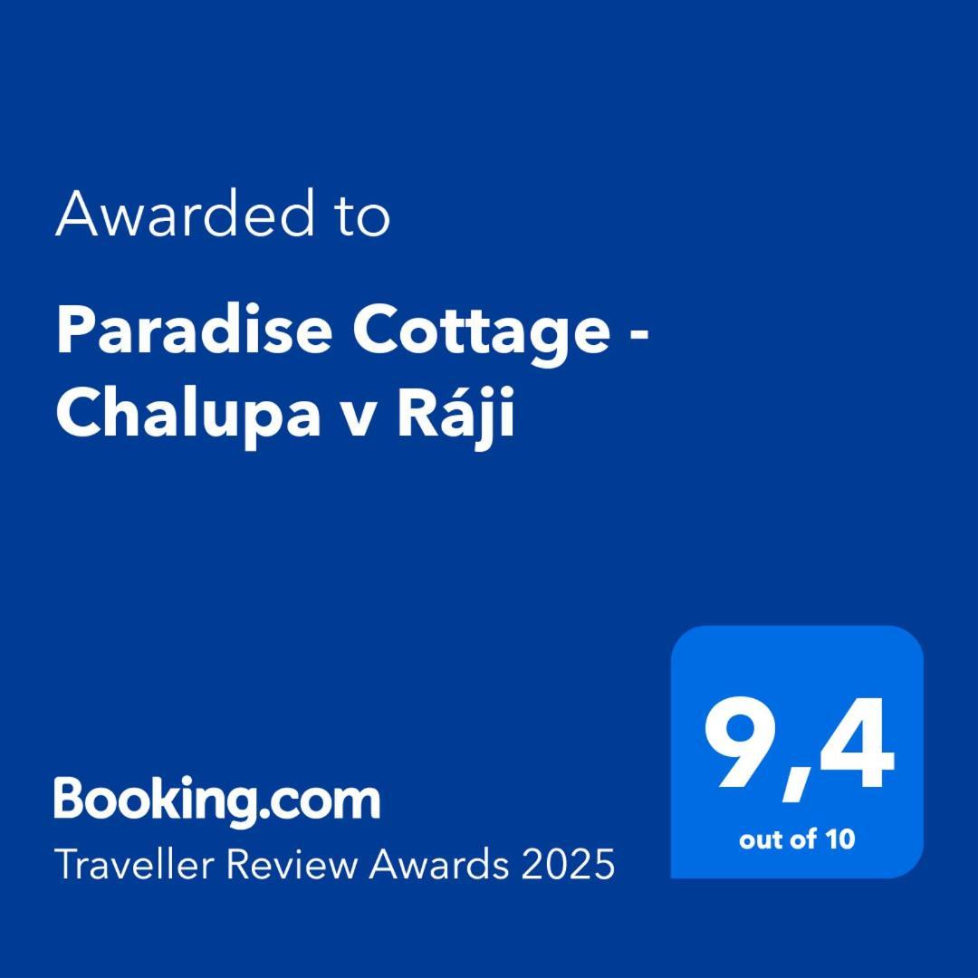 Paradise Cottage - Chalupa V Raji Ctverin Εξωτερικό φωτογραφία